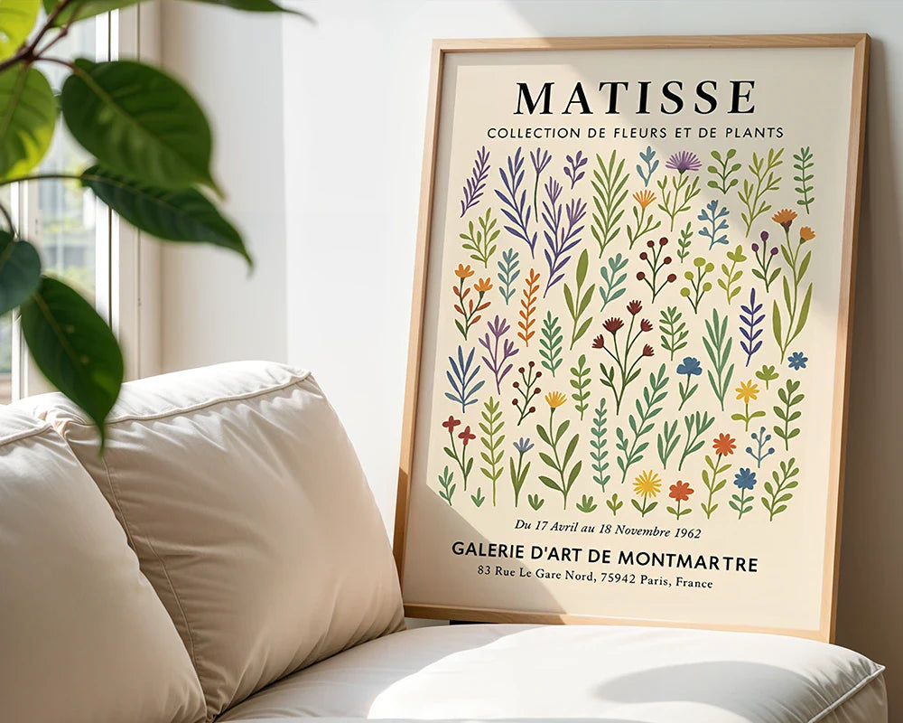 Blumige Poster