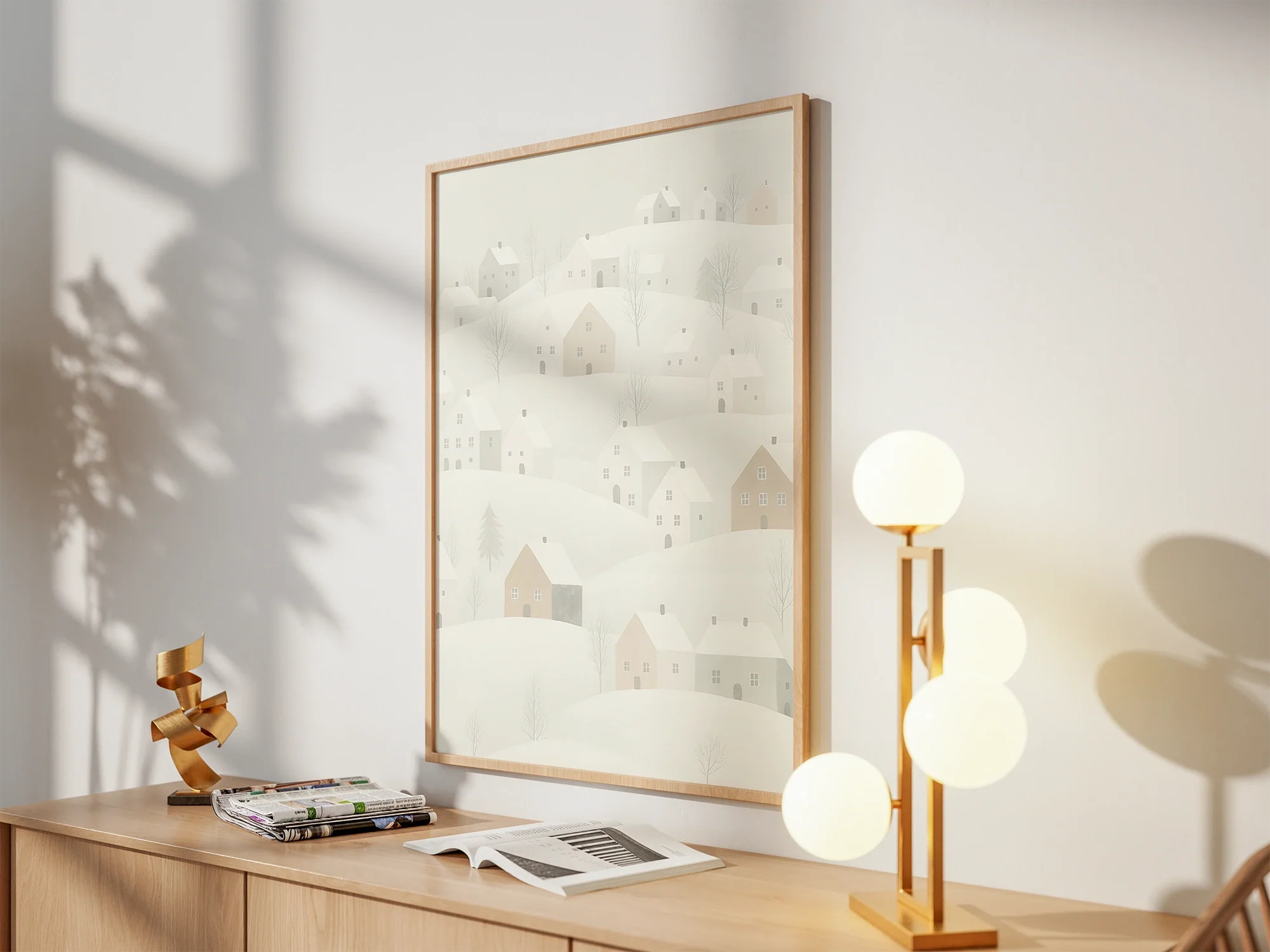 Poster für die kalte Jahreszeit