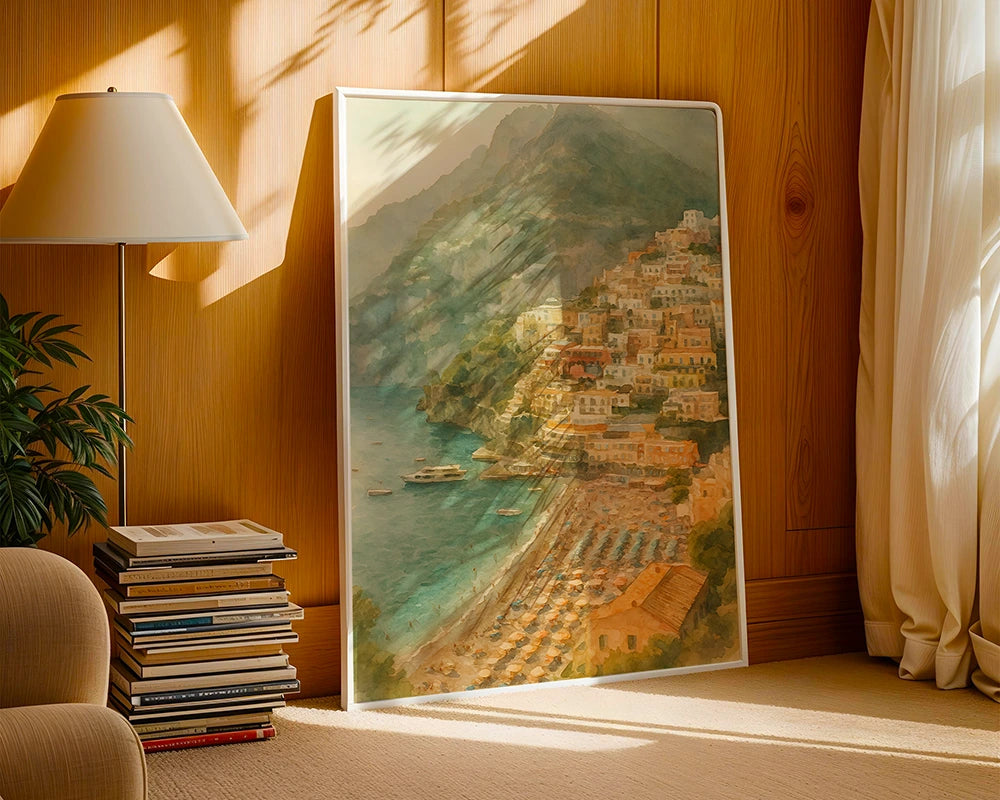 Italienische Träume als Aquarell
