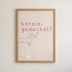 Hereingedackelt